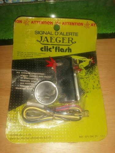 Jaeger kit warning - warning, clic