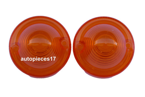 Ancien cabochon orange - 2,